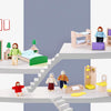 Onshine Pretend Play Scene DIY Role Playing Wooden Furniture Accessories, Style: Bathroom