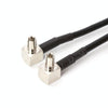 RG174 SMA Female to 2x TS9 Male Cable 15cm