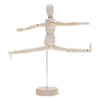 Wooden Puppet Toy Humanoid Art Sketch Model Joint Doll, Size:12 Inch