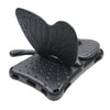 For Galaxy Tab A7 Lite T220/T225 2021 Butterfly Bracket Style EVA Children Falling Proof Cover Protective Case(Black)