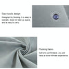 Outdoor Beach PVC Thick Flocked Beach Mat Inflatable Triangle Pad, Size:  150x38x46cm (Dark Blue)