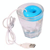 Donut Shape Mini USB Air Humidifier Aroma Diffuser Purifier(Blue)