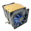 COOL STORM CT-4U-9cm Heat Pipe Dual-Tower CPU Radiator Copper Pipe 9 Cm Fan For Intel/AMD Platform Specification Aurora Three-fan 3 Line