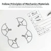 For DJI Air 3S / 3 Sunnylife Propellers Guard Protector Integrated Shielding Rings Quick Release Anti-Collision Props Safe Ring (Grey)