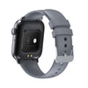 QS08 PRO 1.83 inch BT5.2 Smart Sport Watch, Support Sleep / Heart Rate / Blood Oxygen / Temperature / Blood Pressure Health Monitor(Black+Grey)
