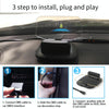 OBD2 GPS HUD Head-Up Display Car Speedometer with Speed/Voltage Alarm