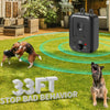 Ultrasonic Anti Barking Device - Black - 15m Range - Rechargeable