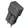 hoco AC24 Mini PD25W QC3.0 Universal Travel Charger(Black)