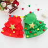 Christmas Dog Cloak, Red, L (5-7.5kg)