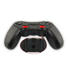 Rubberized Wireless Game Controller Bluetooth Handle for PS4 Host(black B)