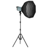 VLOGLITE P100 Professional Photography Video Fill Light 100W High Powerful Bright COB LED Light, Plug:US Plug