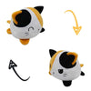 15cm Flipped Doll Double-Sided Expression Flipped Animal Cartoon Doll Plush Toy(Color Kitten)