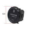 Mechanical Chronograph Marine Boat Engine Round ACDC Truck Chrono Hour Meter