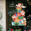 30x45cm Christmas Static Wall Stickers Glass Window Christmas Decoration Poster, Style: SDJ2309