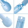 Cat Feeding Spoon, Durable PP, Heat-Resistant, Blue