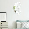 4pcs /Set Acrylic Moon Stars Mirror Wall Sticker Home Decoration Soft Mirror(Gold)