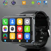 LOKMAT APPLLP Max 4G Call Smart Watch, 2.88 inch MTK6761 Quad Core, 4GB+64GB, Android  9.0, GPS, Heart Rate (Silver)
