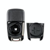 Opel 3 Button Flip Car Key Case Replacement Shell with Blade