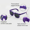 Fashion Sunglasses Action Game Toys Square Glasses(Blue)