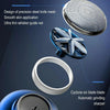 C21 Mini Flying Saucer Shaped Electric Shaver Travel Portable Charging Beard Trimmer(Black)