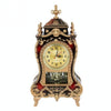 Vintage Clock Classical Royalty Sitting Room TV Cabinet Desk Imperial Furnishing Creative Sit Pendulum Clock(Brown)