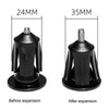ENLEE BD40 1pair Mountain Bike Aluminum Expandable Handlebar Plugs Bicycle Grip Blocker Accessories(Black)