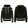 USB Smart Electric Heating Warming Thickened Hooded Sweatshirt, Size: M(Black)