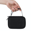 For ANBERNIC RG35XX Plus Game Console Storage Bag Handheld Console Protective Case(Black)