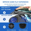 DEVASO 1pair Game Console Booster Rocker Cap Anti-slip Anti-sweat Protective Case