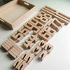 Children Particle Beech Number Building Blocks Children Mathematics Early Education Toy Teaching Kids(32 PCS / Set)