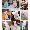 Cat Rabbit Ears Headwear, White, One Size