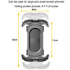 Bicycle Phone Holder Shockproof Handlebar For Fixing Shooting Equipment(Black)