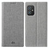 For Asus Zenfone 8 ZS590KS ViLi DMX Series Shockproof TPU + PU Leather Magnetic Attraction Horizontal Flip Case with Card Slot & Holder(Grey)