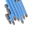 7 PCS PH2 Anti Slip Magnetic Cross Electric Drill Bits Screw Nozzle Taper Corrector 25mm 50mm 65mm 70mm 90mm 127mm 150mm