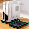Computer Host Bracket Desktop Chassis Mobile Tray Base Heightening Rack with Pulley, Spec: Straight Wheel