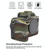 For Sony ILCE7RM5 / A7R5 Litchi Texture Soft Silicone Protective Case(Camouflage)
