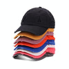 Washed Baseball Cap Casual Retro Shading Distress Torn Cap, Size:One Size(Dark Orange)