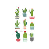 20 PCS Waterproof Painted Fruits Vegetables Plants Children Tattoo Stickers(EC-533)
