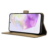 For Samsung Galaxy A36 5G Diamond Texture Leather Phone Case(Brown)