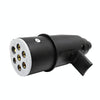 VP270ES 24V 7P Socket Trailer Signal Transmission Connector EU Plug