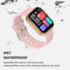 GTS5 2.0 inch Fitness Health Smart Watch, BT Call / Heart Rate / Blood Pressure / MET / Blood Glucose(Rose Gold)