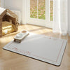 Absorbent Anti-Slip Pet Floor Mat - Light Grey 50x70cm