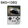 ANBERNIC RG35XX 3.5-inch Retro Handheld Game Console Open Source Game Player  64G+128G 13000+ Games(White)