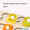 2 PCS Wooden Number Shape Matching Board(Shape Cognition)