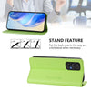 For Samsung Galaxy A53 5G RC01 Dual-Folded Magnetic Suction RFID Leather Phone Case(Grass Green)