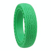 8.5 inch Electric Scooter Wear-resistant Shock-absorbing Decorative Pattern Tire Honeycomb Solid Tire, Suitable for Xiaomi Mijia M365(Green)