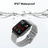 P8 1.4 Inch Heart Rate Blood Pressure Monitoring Smart Watch, Color: Pink
