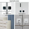 Child Safety Lock No Hole Window Limiter Refrigerator Drawer Cabinet Combination Lock, Specification: 2-bit White