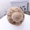 C0064 Hemp Pattern Children Knitted Beret Woolen Cap Autumn And Winter Warm Children Hat, Size: One Size(Pink)