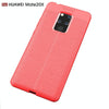 Litchi Texture TPU Shockproof Case for Huawei Mate 20 X (Red)